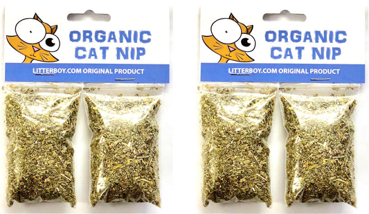 Litterboy Organic Catnip - You get 2 Cards of our Catnip