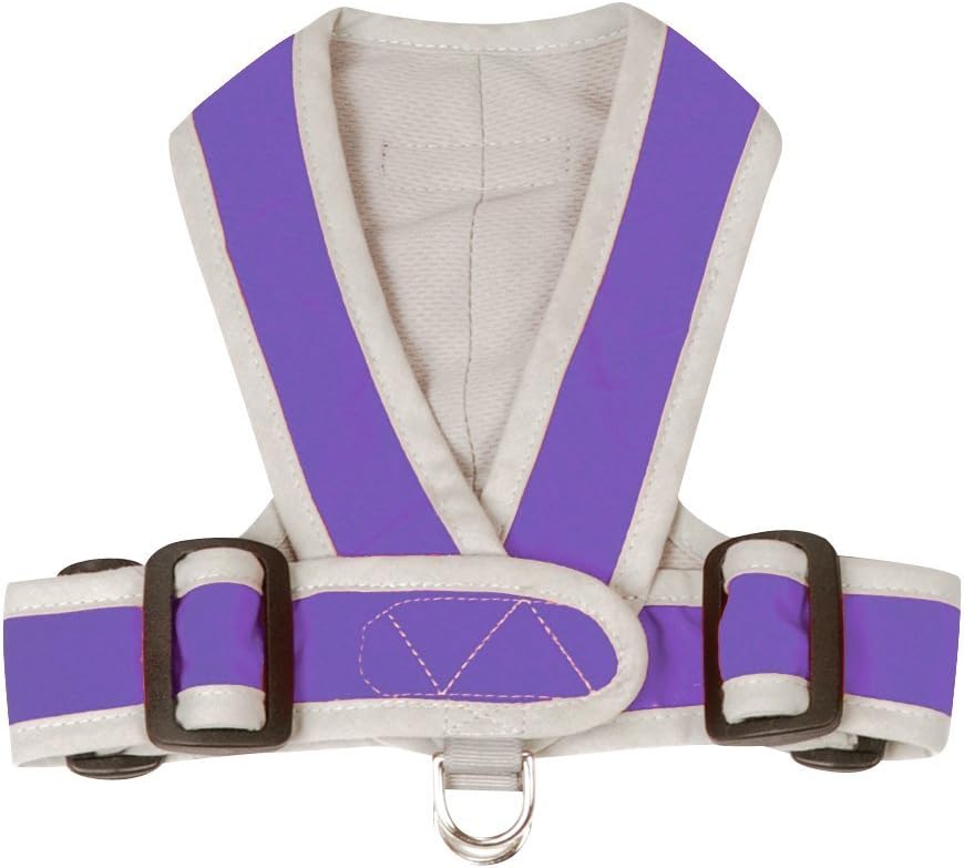 My Canine Kids Precision Fit Nylon Step in Harness XXS Purple