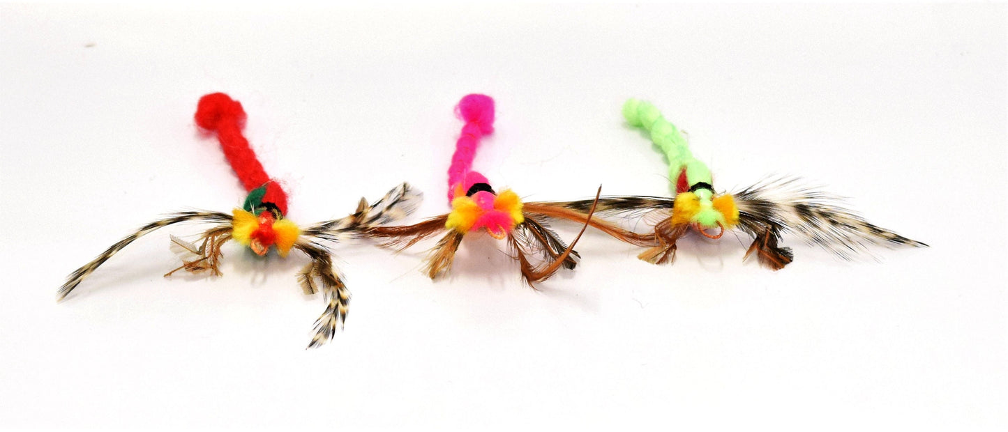 Dragonfly Cat Toy 3 Pack