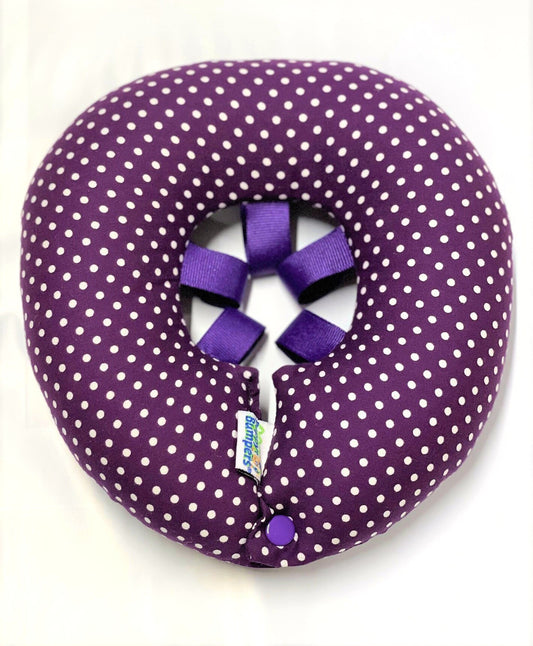 Purple Polka Dot Puppy Bumper®