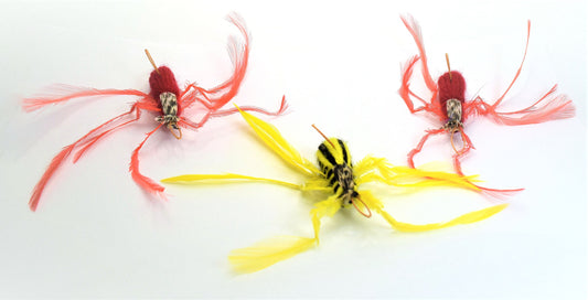 Red & Yellow Spider -3 pack