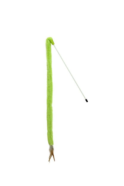 RompiCatz Feather N' Fabric Teaser Toys - 3 Pack of Wand Toys