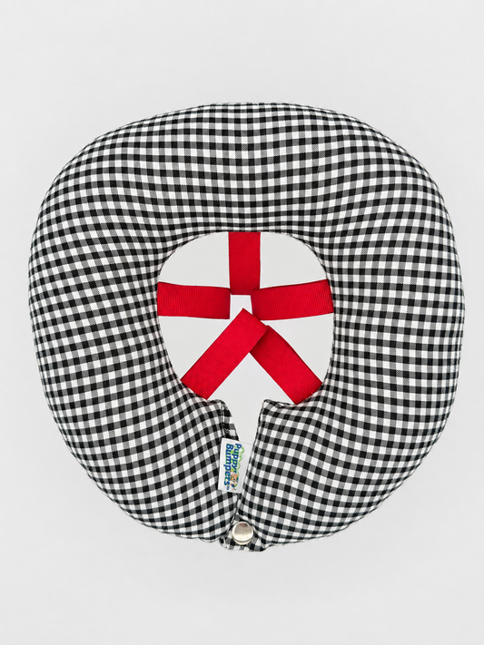 Black & White Check Puppy Bumper