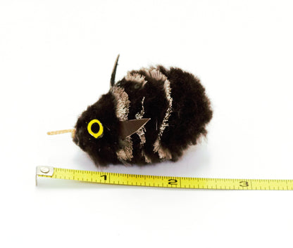 Black Wool / Deer Hair Bee