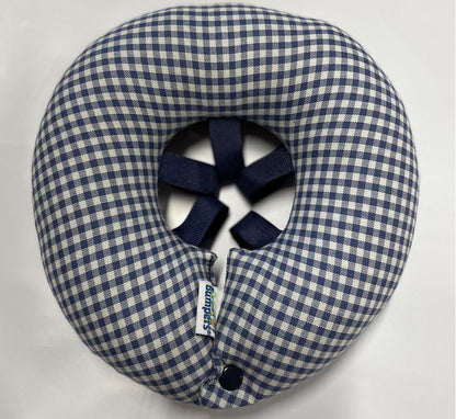 Navy & White Check Puppy Bumper®